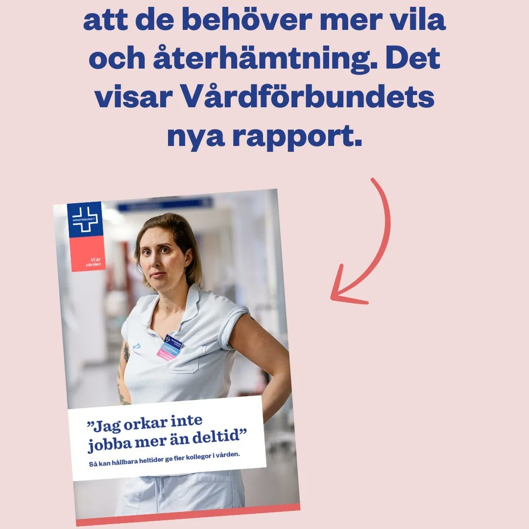 vardforbundet.se/engagemang-och… Det är helt orimligt att vårdpersonal inte orkar jobbar heltid – men det går att förändra! @vardforbundet