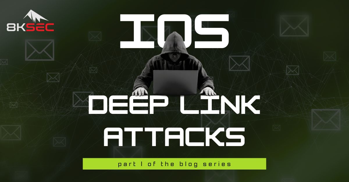 8kSec's tweet image. 📱Learn how to recognize different Deep Link schemas in iOS apps and uncover potential vulnerabilities. 8ksec.io/ios-deeplink-a… #MobileSecurity #iOSsecurity #DeepLinking #CyberSecurity