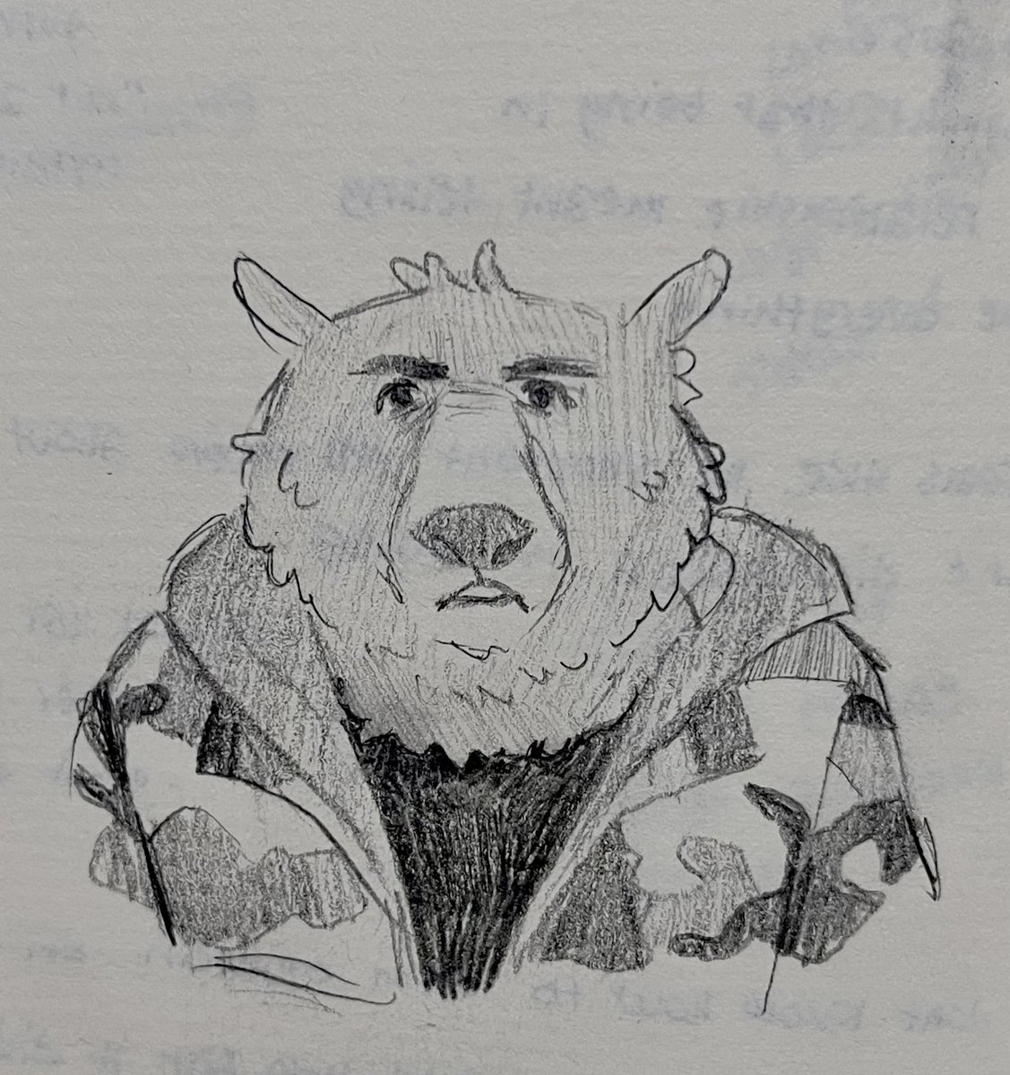 pun_certainty's tweet photo. silly old bear @TheNickHelm #unclebbc https://t.co/uMTk3PGD7Z