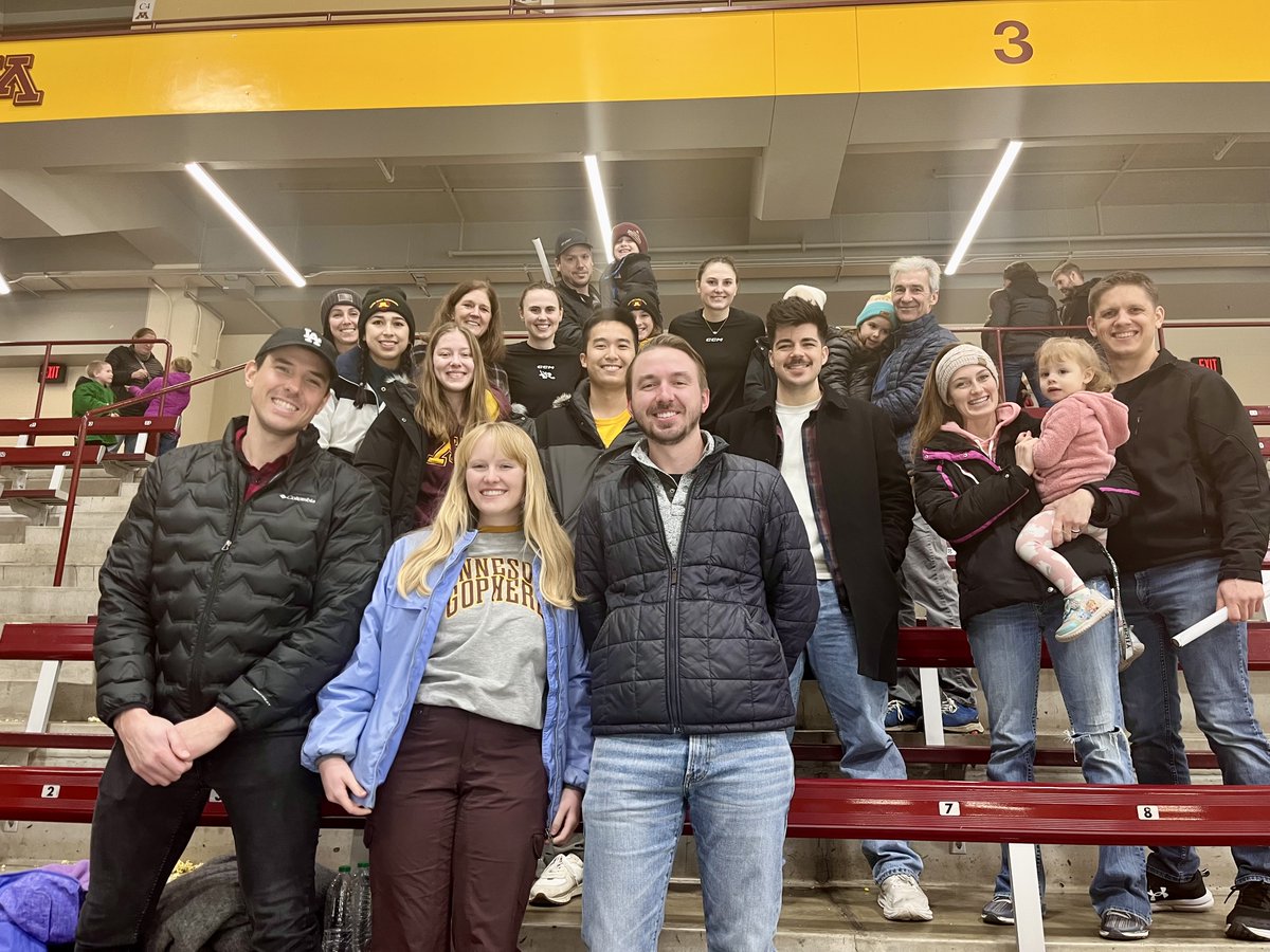 After a busy week in the lab, our team helped cheer on VHL students, Audrey and Madeline Wethington, as they helped the Gopher women's hockey team sweep Bemidji over the weekend. Go Gophers!