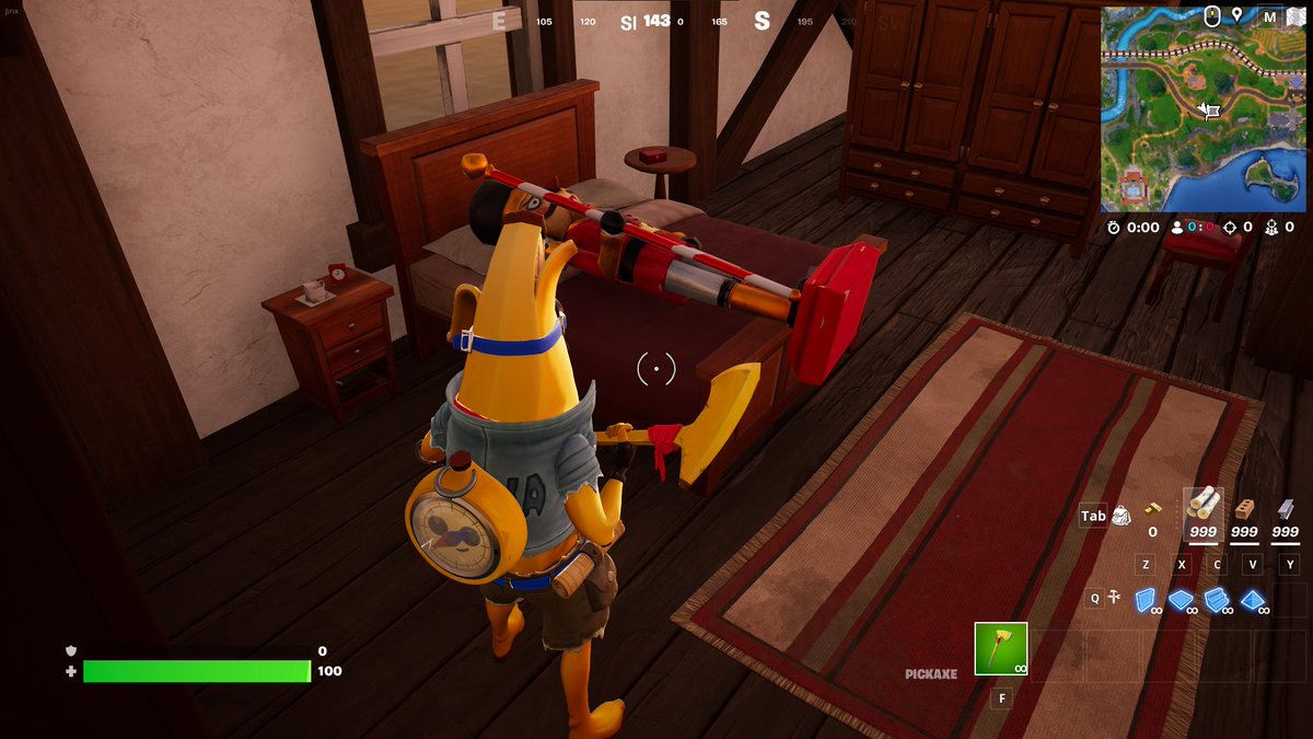 FNBRintel's tweet image. What is Crackshot doing 😭