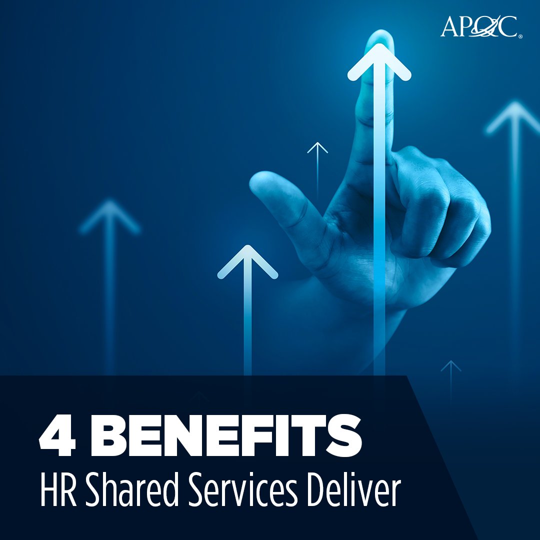 APQC's tweet image. New on the #APQCBlog: Elissa Tucker discusses trends to look out for in HR shared services. Read the full blog here: apqc.org/blog/trends-lo…