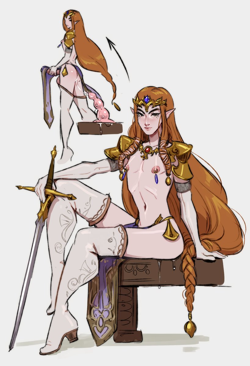 Old request for patrons: femboy Zelda 🫶
Royal grace and stretch.😤