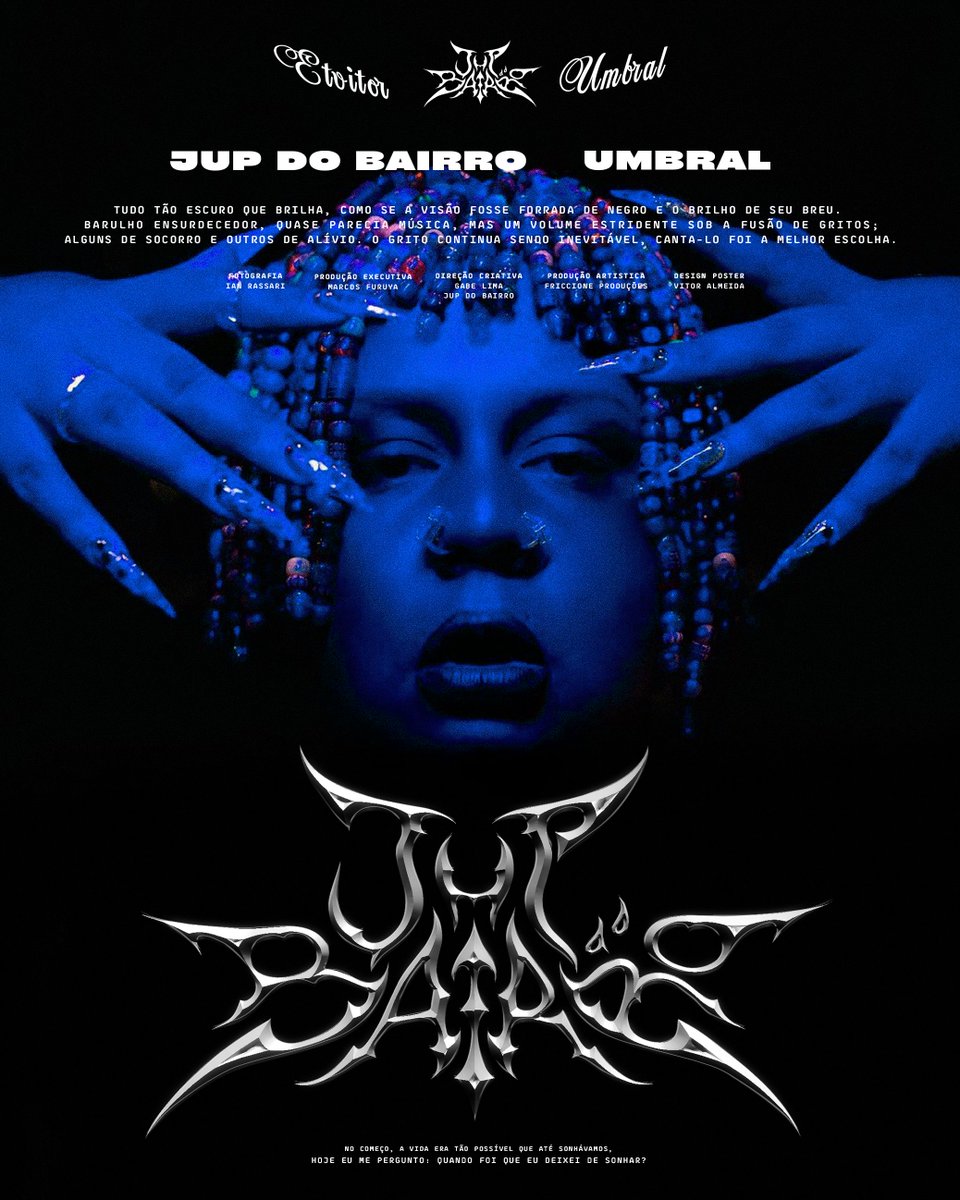 JUP DO BAIRRO <a href="/jupdobairro/">ouça agora — Juízo Final</a> 
lettering &amp; design por mim 
fotos por <a href="/vxldinei/">Valdinei Souza</a> &amp; <a href="/ianrassari_/">ianzito</a>