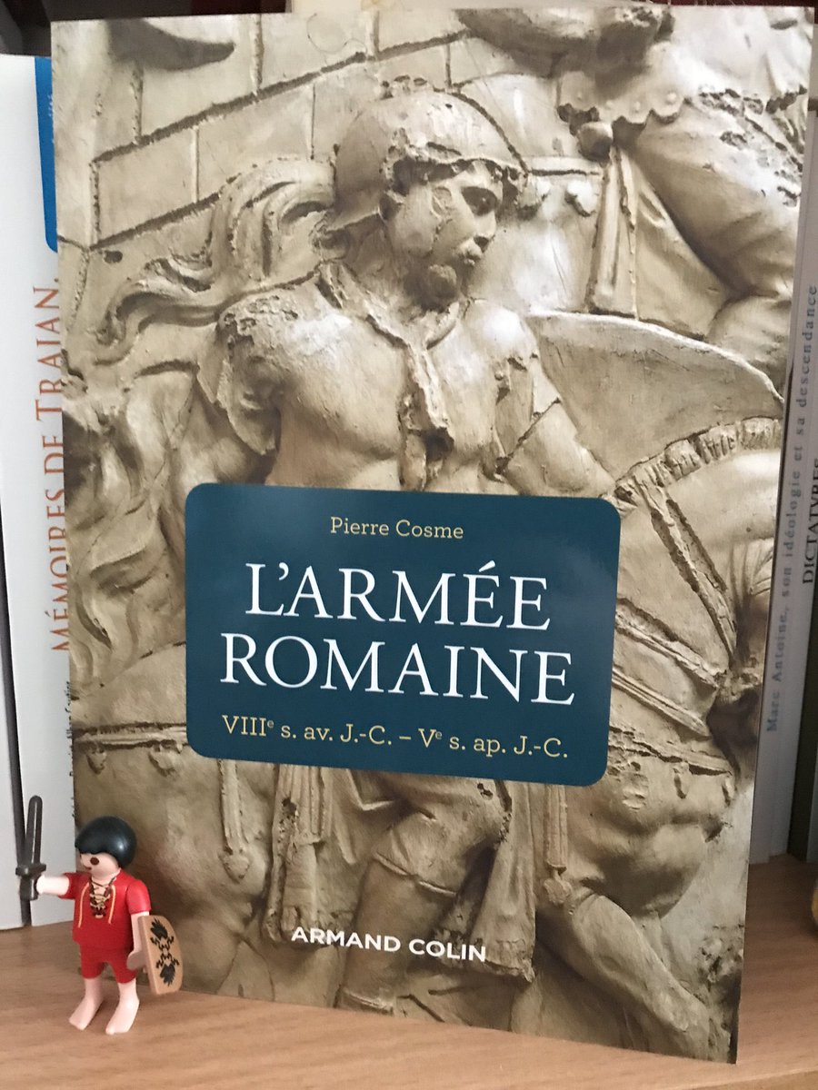 ValeriaAugusta8's tweet image. Jour 4 du #CalendrierDeLavent : si vous cherchez un manuel sur l&apos;armée romaine, celui de Pierre Cosme est fait pour vous ! 📚🏛️📚#CalendrierAvent @dunod_editeur