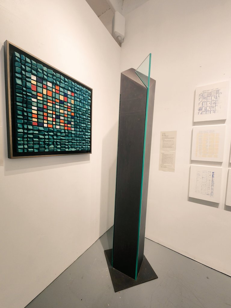 EphemeralMedia's tweet photo. Kicking off #ArtBasel &amp; #miamiartweek with "Beyond Sonorism" --an exhibition by Etra Fine Art that offers an exploration of human &amp; non-human soundscapes. A unique multi-sensory experience that encompasses movements such as Fluxus, Polish Sonorism &amp; several avant gardes. #art https://t.co/Y8MnPBgIFO