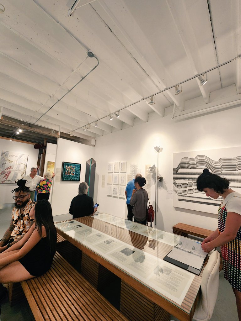 EphemeralMedia's tweet photo. Kicking off #ArtBasel &amp; #miamiartweek with "Beyond Sonorism" --an exhibition by Etra Fine Art that offers an exploration of human &amp; non-human soundscapes. A unique multi-sensory experience that encompasses movements such as Fluxus, Polish Sonorism &amp; several avant gardes. #art https://t.co/Y8MnPBgIFO