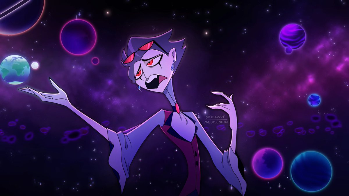 NutCollin's tweet photo. Omfg I loved this song since it came out and I’m glad it finally has an MV
.
.
.
.
.
#HelluvaBossFanart #HelluvaBossEdit
#HelluvaBossStolas #HazbinHotel #vivziepop #HelluvaBoss https://t.co/Svi6M07H5F