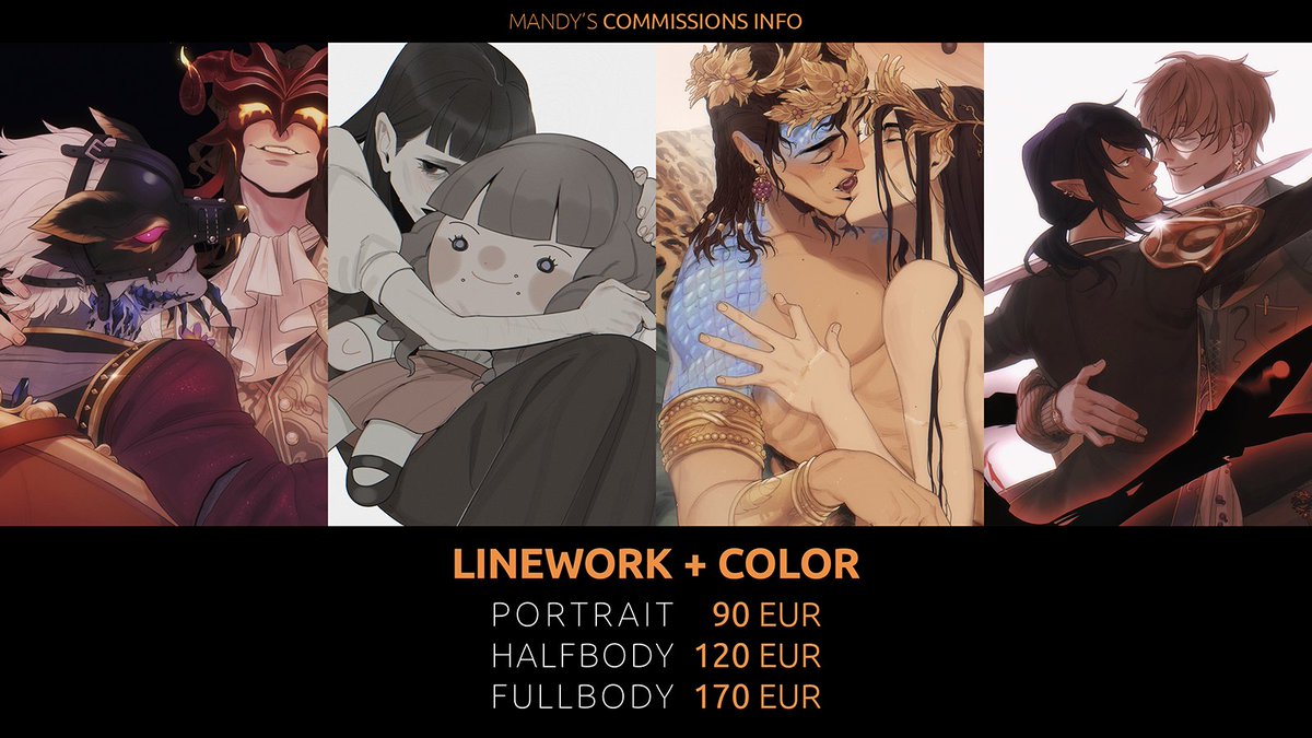 bonefIute's tweet image. COMMISSIONS OPEN!!
Updating my previous info: individual prices + cost for extra characters are now lower! Unlimited slots for now.
I would like to save for my upcoming studies since I'm in not in the best situation rn. RTs are very appreciated 💜
#commissionsopen #commissions