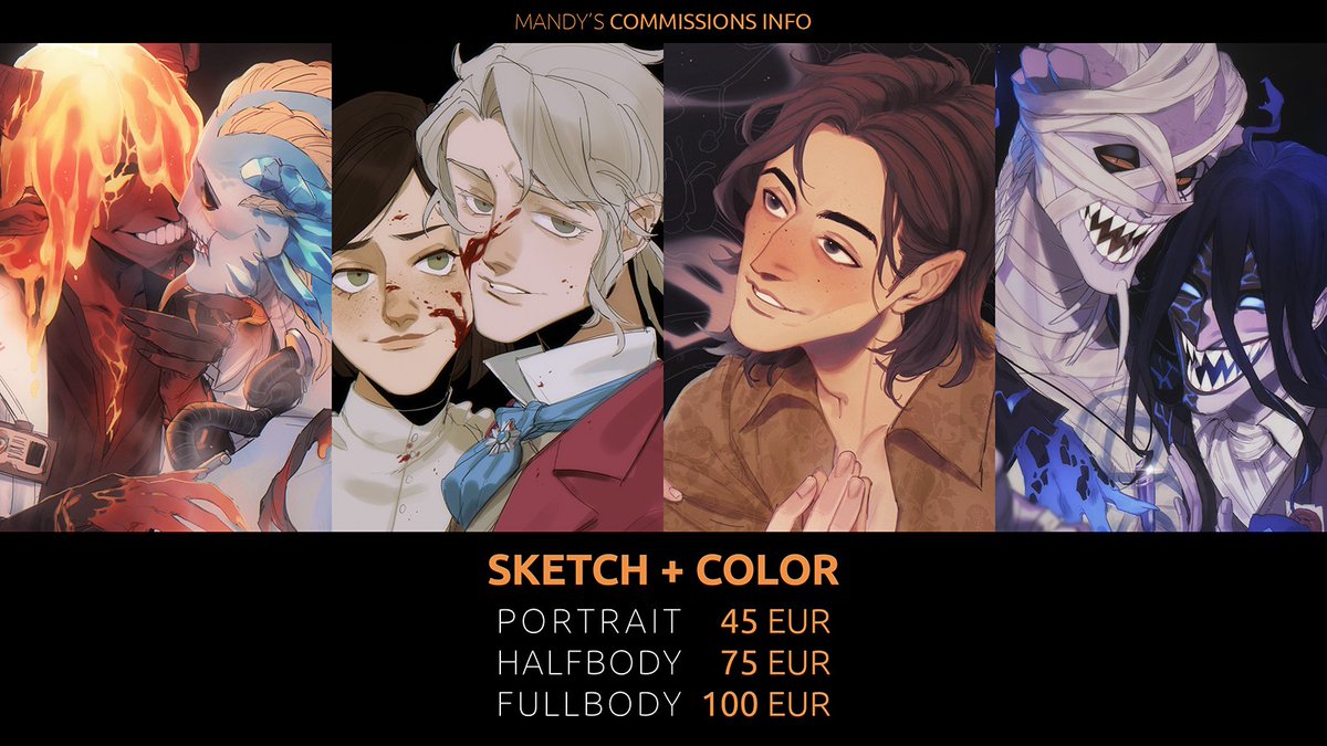 bonefIute's tweet image. COMMISSIONS OPEN!!
Updating my previous info: individual prices + cost for extra characters are now lower! Unlimited slots for now.
I would like to save for my upcoming studies since I'm in not in the best situation rn. RTs are very appreciated 💜
#commissionsopen #commissions
