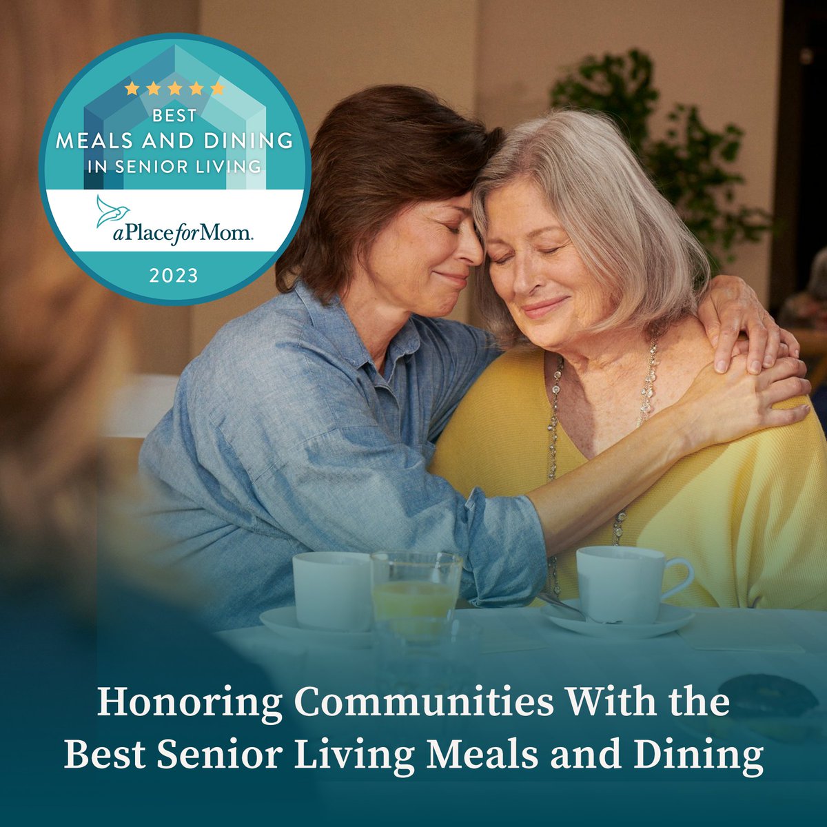 We’re thrilled to announce the top-rated communities awarded “Best Meals and Dining in Senior Living 2023”. ⁣⁣We know finding a community that prioritizes healthy and delicious meals can provide peace of mind for both residents and their families. aplaceformom.com/awards/best-me…