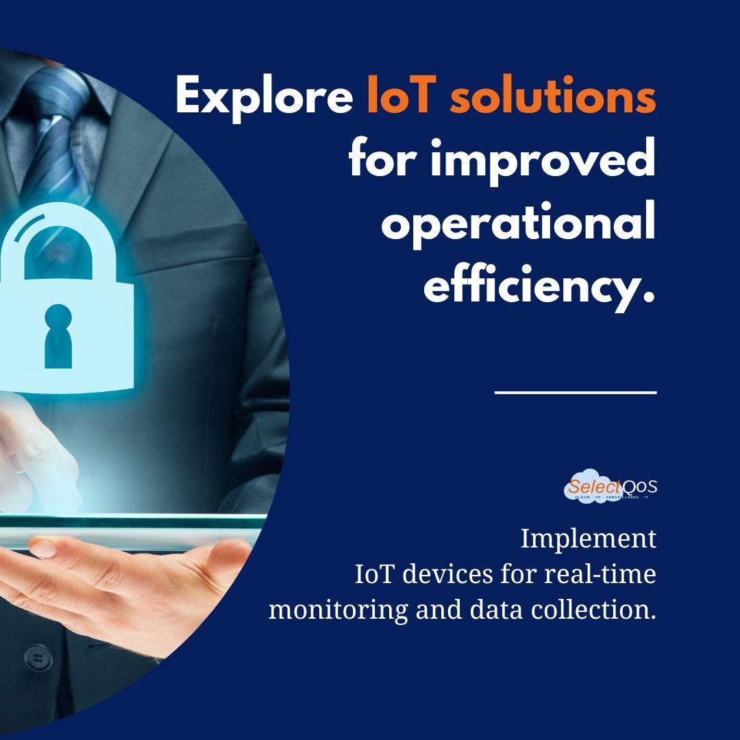 SelectQoS's tweet image. From data to decisions: IoT solutions are reshaping the way businesses operate. 📊 Stay smart, stay competitive! #IoTInsights #BusinessStrategy #selectqos