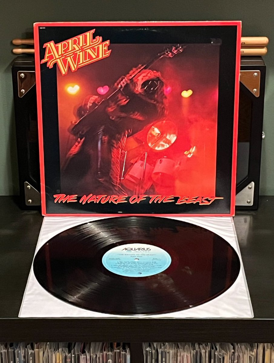 Czar321's tweet photo. April Wine - The Nature Of The Beast  #RIPMyles #NowPlaying https://t.co/lQxvlKtsBf