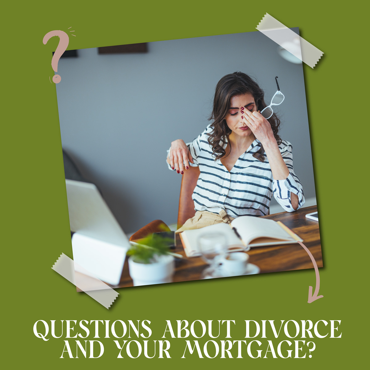 Start the next chapter of your life without a hitch. If you have questions about divorce and your mortgage, call us today — we’re here to help. DM me to get started. #designhomeloans #deliveringmore