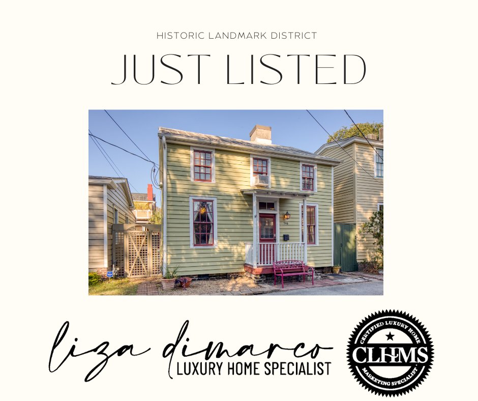 Rare Free Standing Historic Gem c1900. Cottage. Experience all that the Historic Landmark District has to offer just steps away. #HistoricGem #CompactCottage #HistoricLandmarkDistrict #NewKitchen #PrivateCourtyard #SavannahLiving #CharmingHome #HistoricSavannah