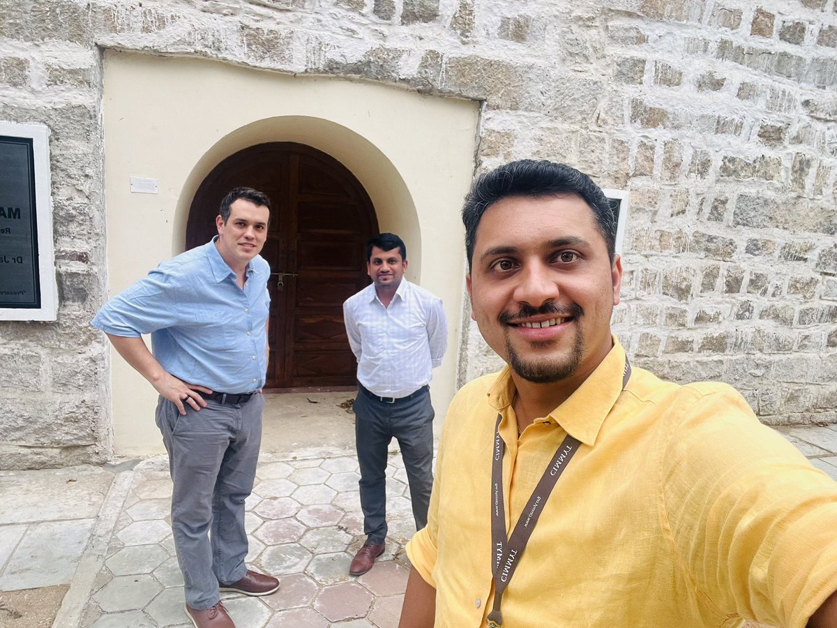 AdeethCariappa's tweet photo. Something exciting is brewing in the enteric methane emissions mitigation space. Had a wonderful and productive day with the partners @RuminateOnThis @VijeshKrishna10 @Cornell @CIMMYT #partnerships https://t.co/sf31M1P49b