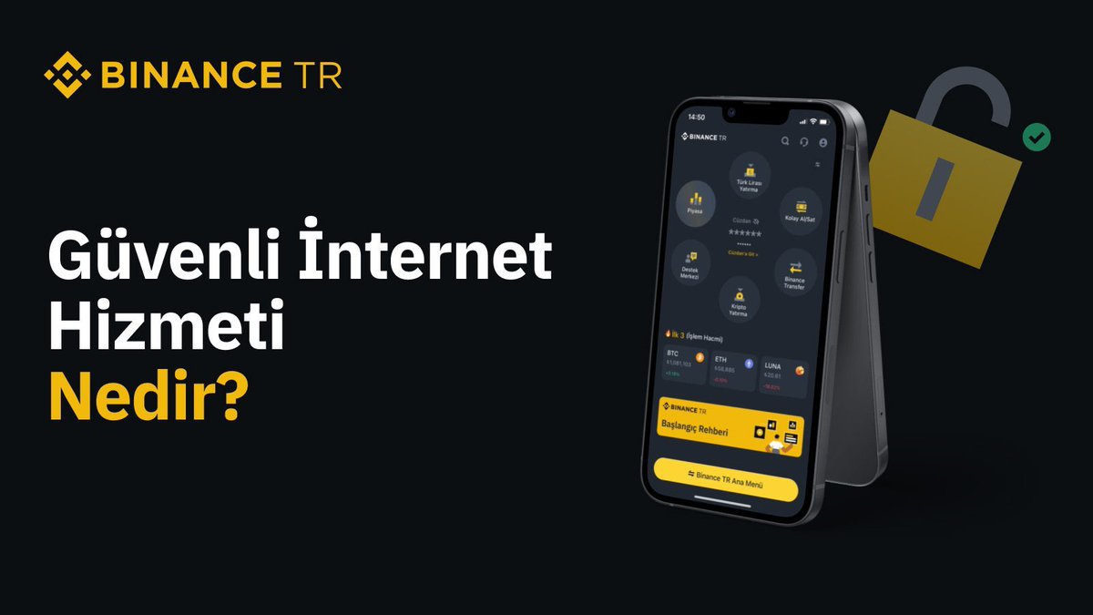 BinanceTR's tweet photo. İnternet, bilgiye erişimde önemli bir köprü ancak bazen çocuklar ve gençler için riskli olabiliyor.

Ülkemizde BTK bu riskleri ortadan kaldırmak için Güvenli İnternet Hizmeti'ni sunuyor. 

Ancak bu hizmet, bazen kripto varlık borsaları gibi platformlara da erişimi kısıtlayabiliyor. Bu engeli kaldırmak için, operatörünüzle görüşebilir veya "GÜVENLİ İPTAL” yazıp 2500’a SMS gönderebilirsiniz. ⬇️
https://t.co/TiAUF6jAww