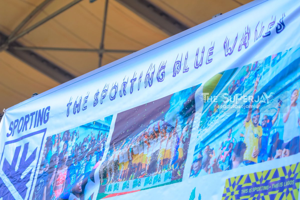 adelasejamiu's tweet photo. You know of The Happy Corner @HomeofTSL (@SportingLagos )
Now there is a wave in the building called @Sportingbluewav
It is getting interesting.
#SPLKAT #NPFL24 https://t.co/2WPbpQgNJO