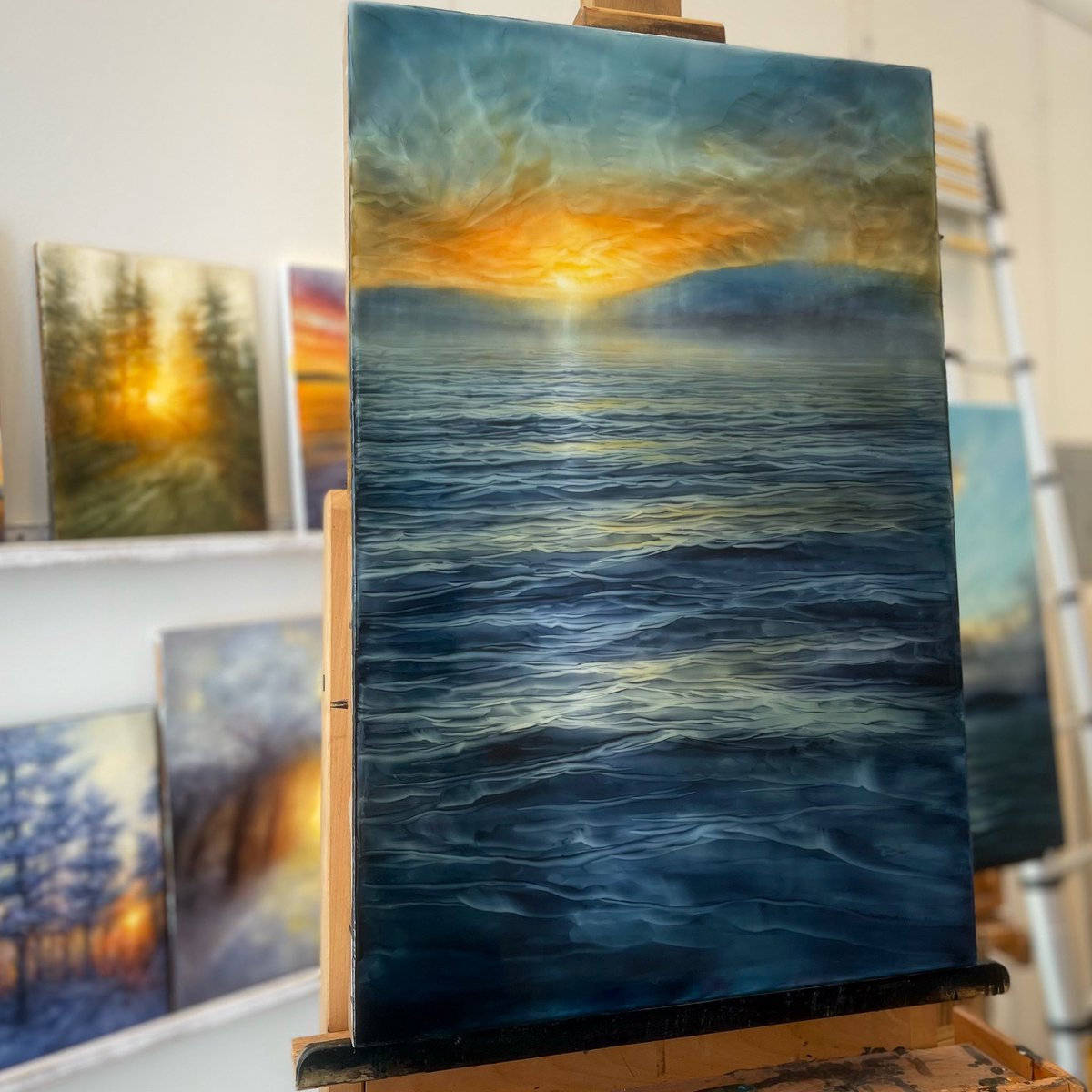 Patterns in Time - 24”x36”, acrylics 
Work continues, patterns reveal. #artist  #artistsoninstagram #painting #artwork #artistsontwitter #acrylic