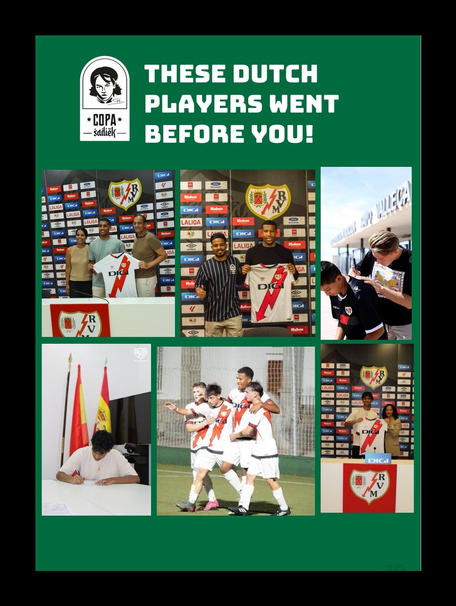 We zitten al aan 8! Top voetballers nu melden ! Nog 4 plekken vrij en we zijn compleet.. 10 december shinen voor de scouts van Rayo Vallecano en verschillende Eredivisie scouts!! 👌👌 Now or never pak jullie kans! BELGIUM PLAYERS ALSO WELCOME! DM, RT let´s do this together! 🔥