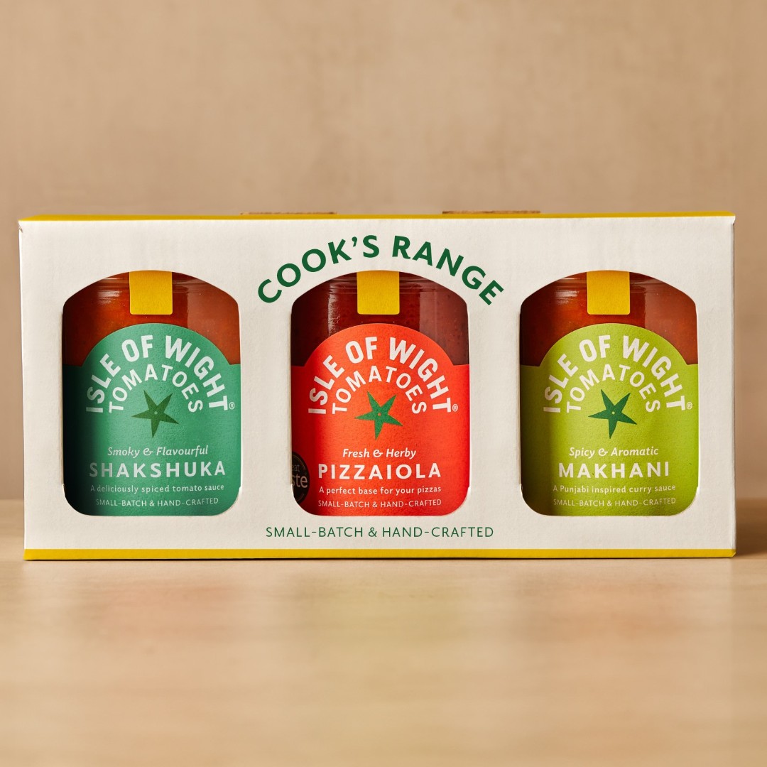 iowtomatoes's tweet photo. Give the gift of flavour this Christmas! 🎁🎄

We are so excited to launch this year’s Christmas Gift collection - we have three beautiful gift boxes with different selections of our tomato goodies to choose from.
Head to our website, to pre-order now - https://t.co/HWLvXtLkN7 https://t.co/sCw0ncxppA