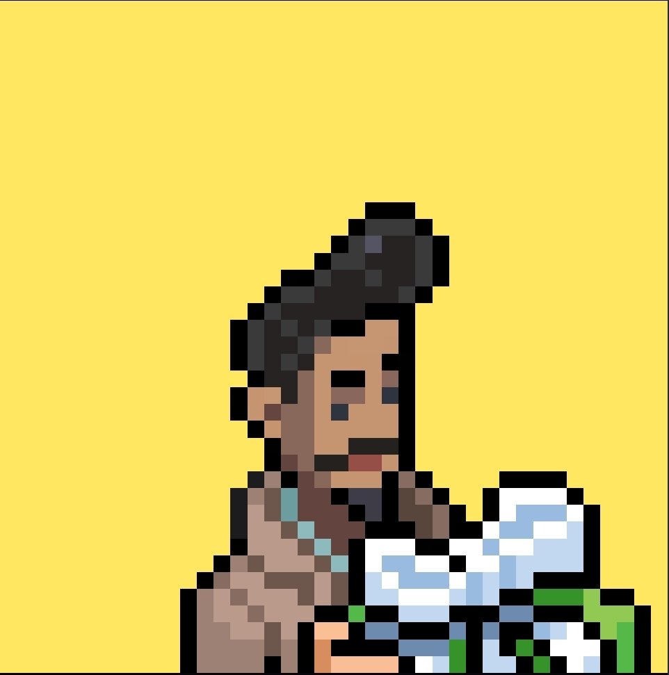 theblakbeard's tweet photo. Just bought this grail addition to my mega punk collection. Rank 601 @MegapontNFT @MegapunksBTC #megapunk https://t.co/eXcjqAethi