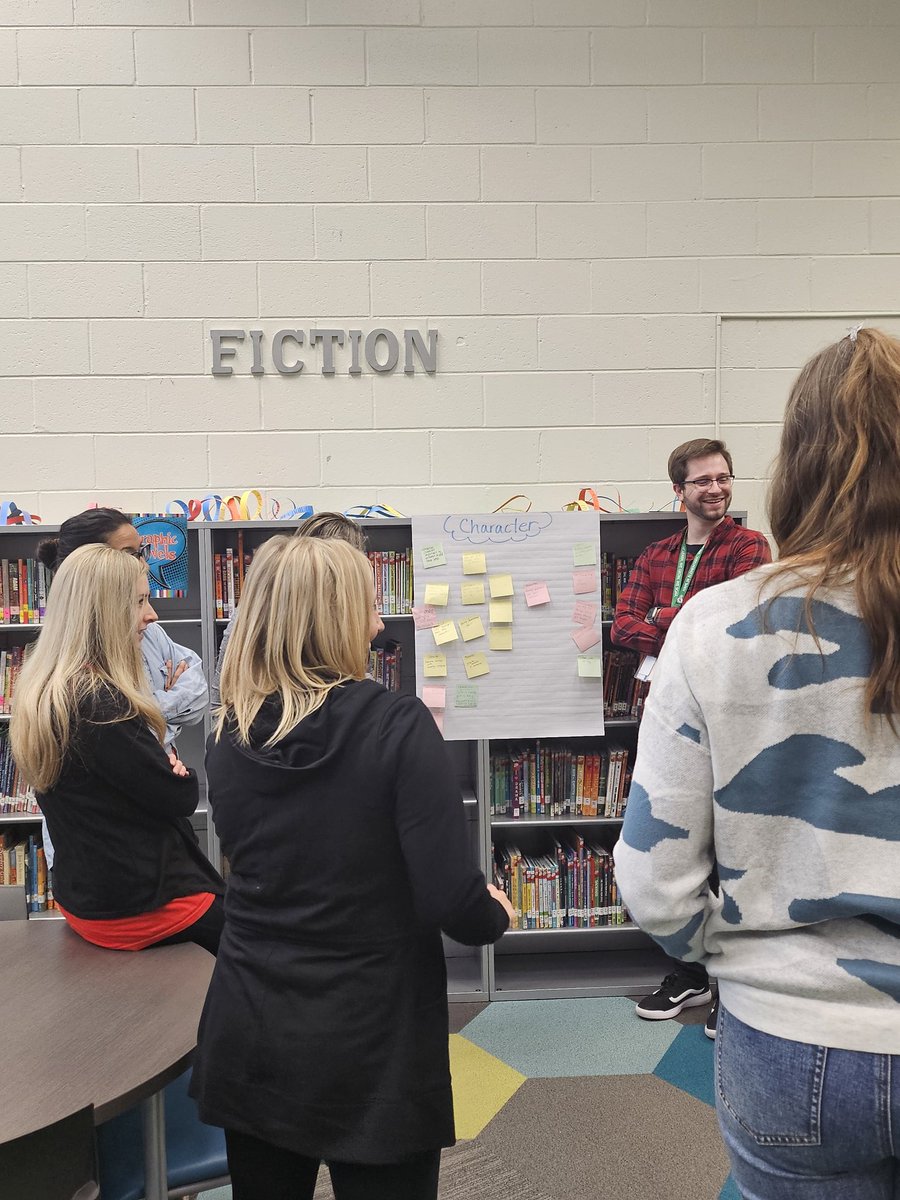 mlyons2350's tweet photo. Digging into the Deep Learning Competencies during professional development and discussing how they support and move our students forward in their learning and growth. #rcspride https://t.co/7pfHM8hOjA