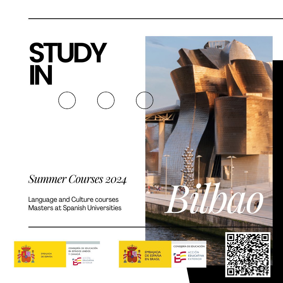 La Universidad de Deusto te propone el curso: Experimenta España multicultural: recursos para el aula. Del 1 al 19 de julio.
¡Matricúlate y estudia en Bilbao!
#StudyinSpainSummer #AcciónEducativaExterior #SpainEdOffice