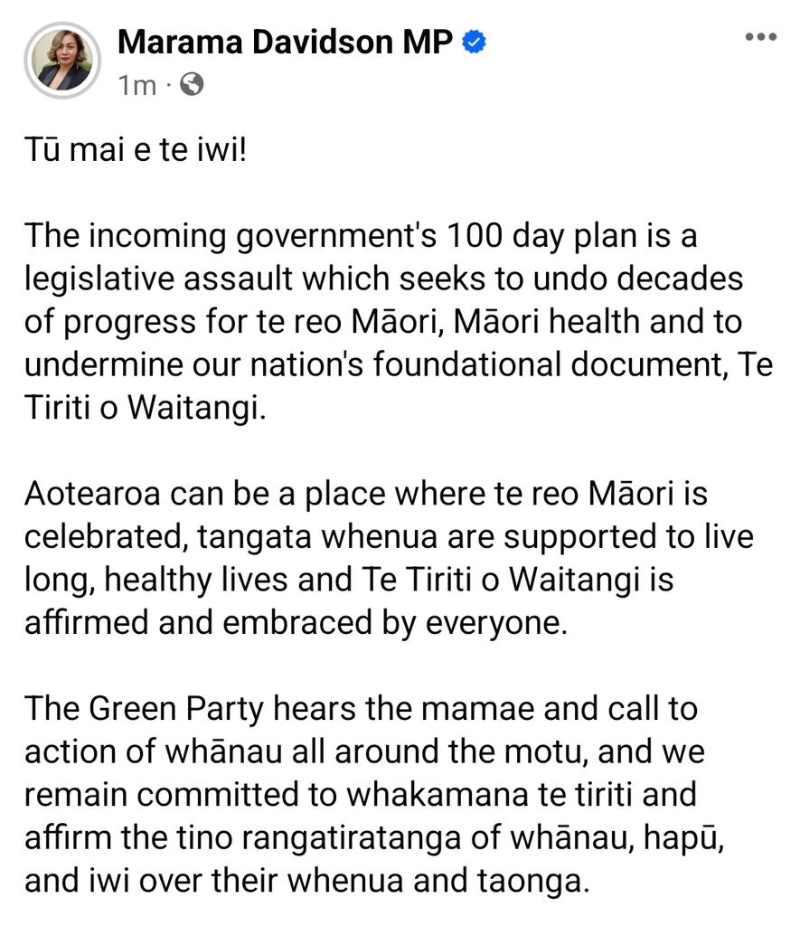 MaramaDavidson's tweet photo. Mō ngā mokopuna te take! https://t.co/ChulZkBCxF