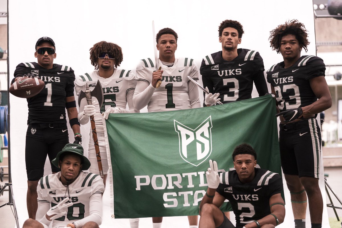 Thank you @psuviksFB for hosting my family and I for an official visit. I had a great time meeting the coaches and the players. @coachapatterson @coachKmcdonagh @MattLeunen @wazzubt1993 @Libertyotball