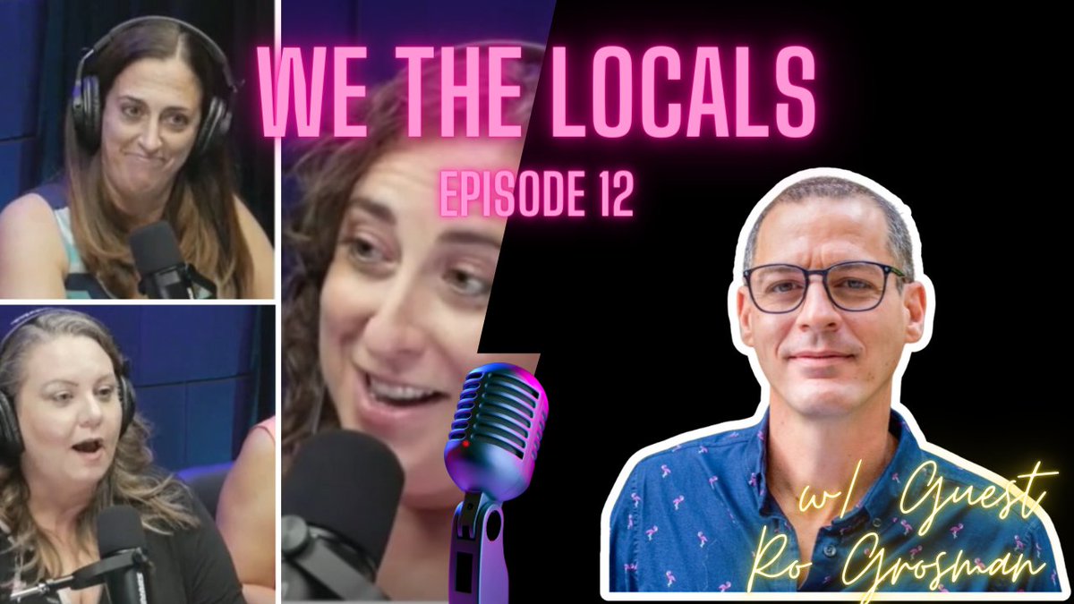 WeTheLocalsFL's tweet photo. THIS THURSDAY, DECEMBER 7th @ 7:15 PM ET!
The ladies are back and are welcoming their next guest to the podcast!
Ro Grosman is the creator and founder of Salvo Journeys (you may have heard us talk about it a time or two on the podcast!). 1/ https://t.co/22cXc1hCly
