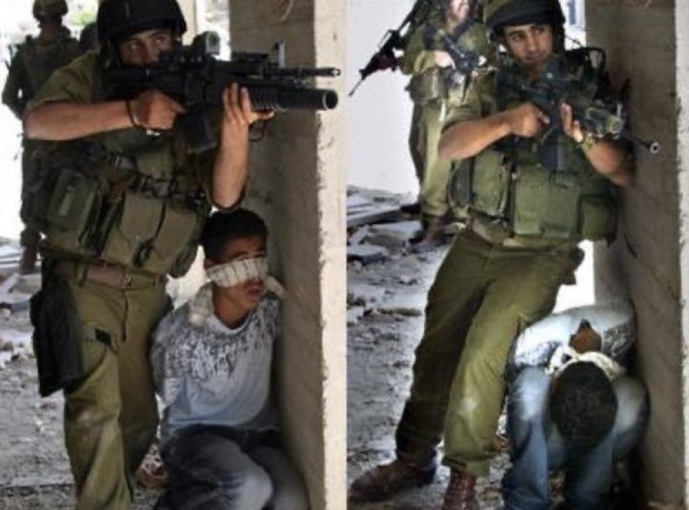 💔🇵🇸 ISRAEL CAUGHT using young Palestinians as 'HUMAN SHIELDS!'