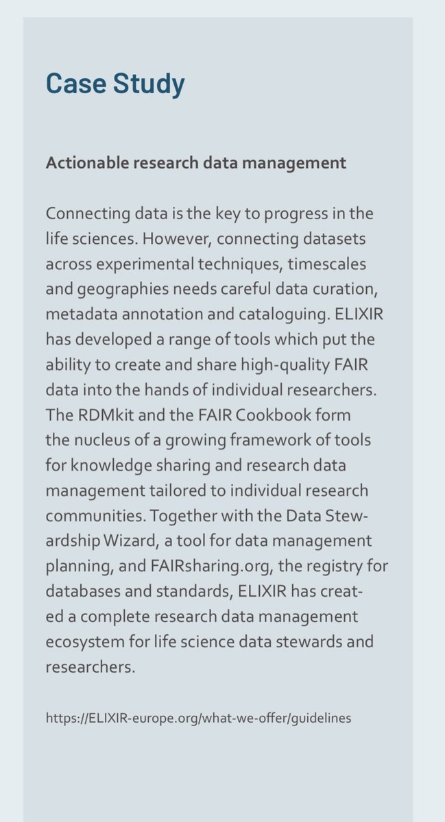 SusannaASansone's tweet image. The new @ELIXIREurope Scientific Programme is out! Read about the European #lifescience data infrastructure’s vision for the coming 5 years ⬇️ that includes continuing developing &amp;amp; supporting resources such as the #FAIRcookbook &amp;amp; @FAIRsharing_org ⬇️ #EOSC @ESFRI_eu #FAIRdata