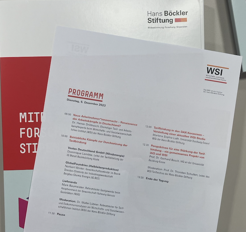 Um 9:00 Uhr beginnt der zweite Tag des #WSITarifforum23! Wir freuen uns auf spannende Beiträge von Dr. Heiner Dribbusch, Dominique Lembke (#IGMetall), Norbert Winter (#IGBCE), @JohSpecht (#NGG), Marlena Sophie Luth (#WSI), @ThorstenSchult6