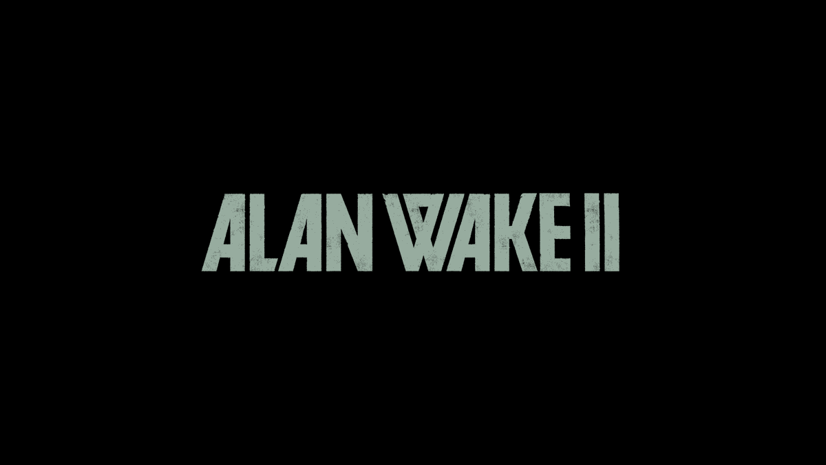 CorySchmitz's tweet photo. Unused logo exploration/experimentation for Alan Wake II. This was so fun to work on. https://t.co/ffmZ9iuvFZ