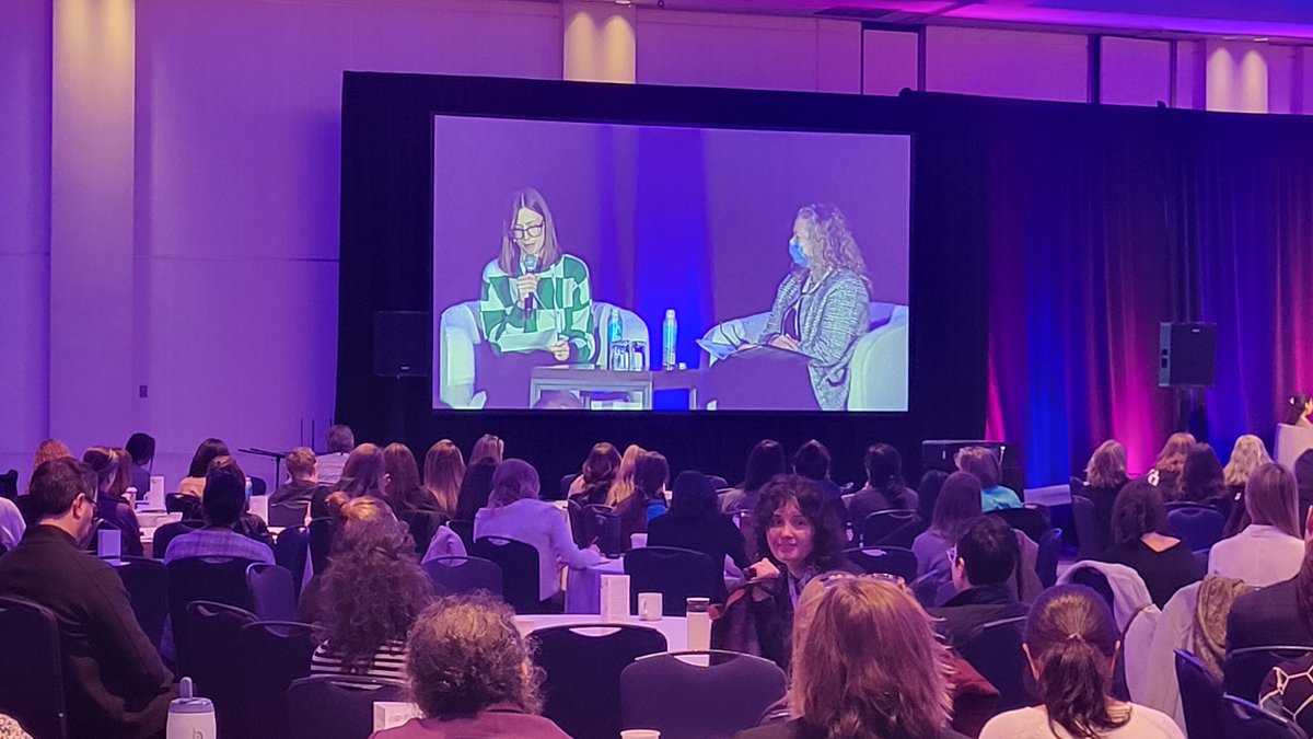BCChildrensHosp's tweet photo. Amy Watson, a clinical educator in our emergency department, talks about the creation of the ComfortPACT to support improved pain and comfort management for children at the 'What Changed My Practice' session at #ChildHealthCan2023 https://t.co/1FZzQ35Wza