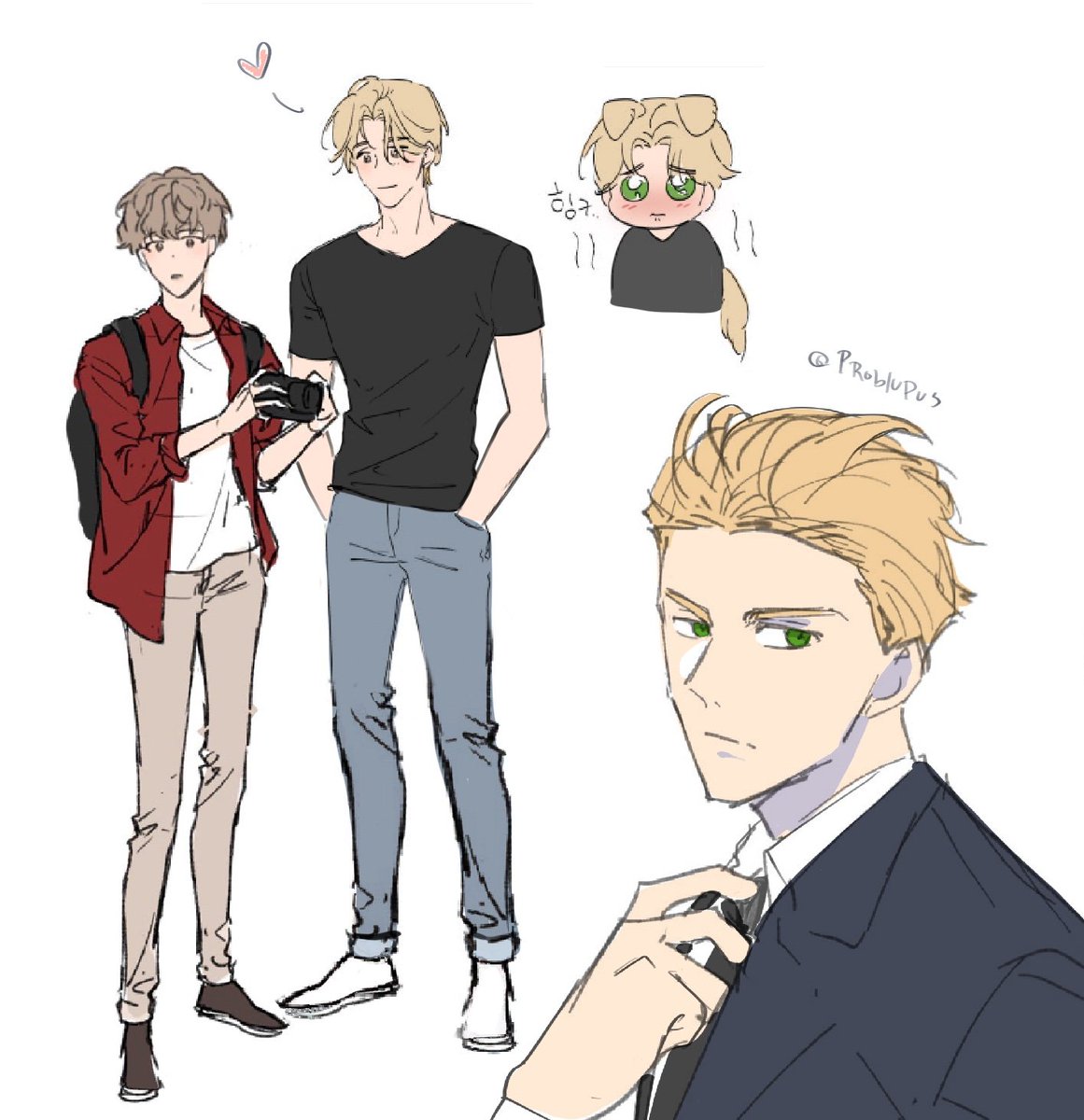 😊💕💕I wanted to color Waje's art, it's very pretty
