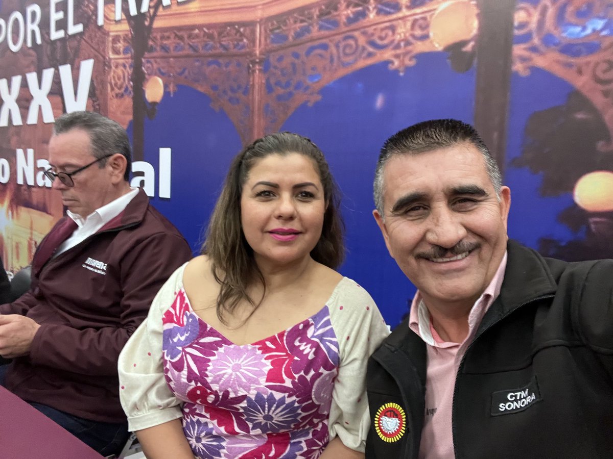 Me encuentro participando con mucho gusto en el Evento inaugural del XXV Pleno Nacional del <a href="/STIRTTnacional/">STIRTT Nacional</a>, encabezados por su Dirigente <a href="/francontrerasv/">FRANCISCO CONTRERAS</a>, con la distinguida presencia del Gobernador <a href="/AlfonsoDurazo/">Alfonso Durazo</a>, <a href="/FerSalgadoCTM/">Fer Salgado</a>  <a href="/JavierCTMSonora/">Javier Villarreal G.</a> en instalaciones de <a href="/ctmsonora/">CTM SONORA</a>