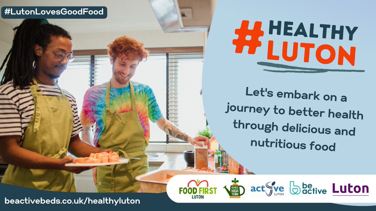 Let's embark on a journey to better health through delicious and nutritious food healthystart.nhs.uk/healthcare-pro… #HealthyLuton #LutonLovesGoodFood @lutoncouncil