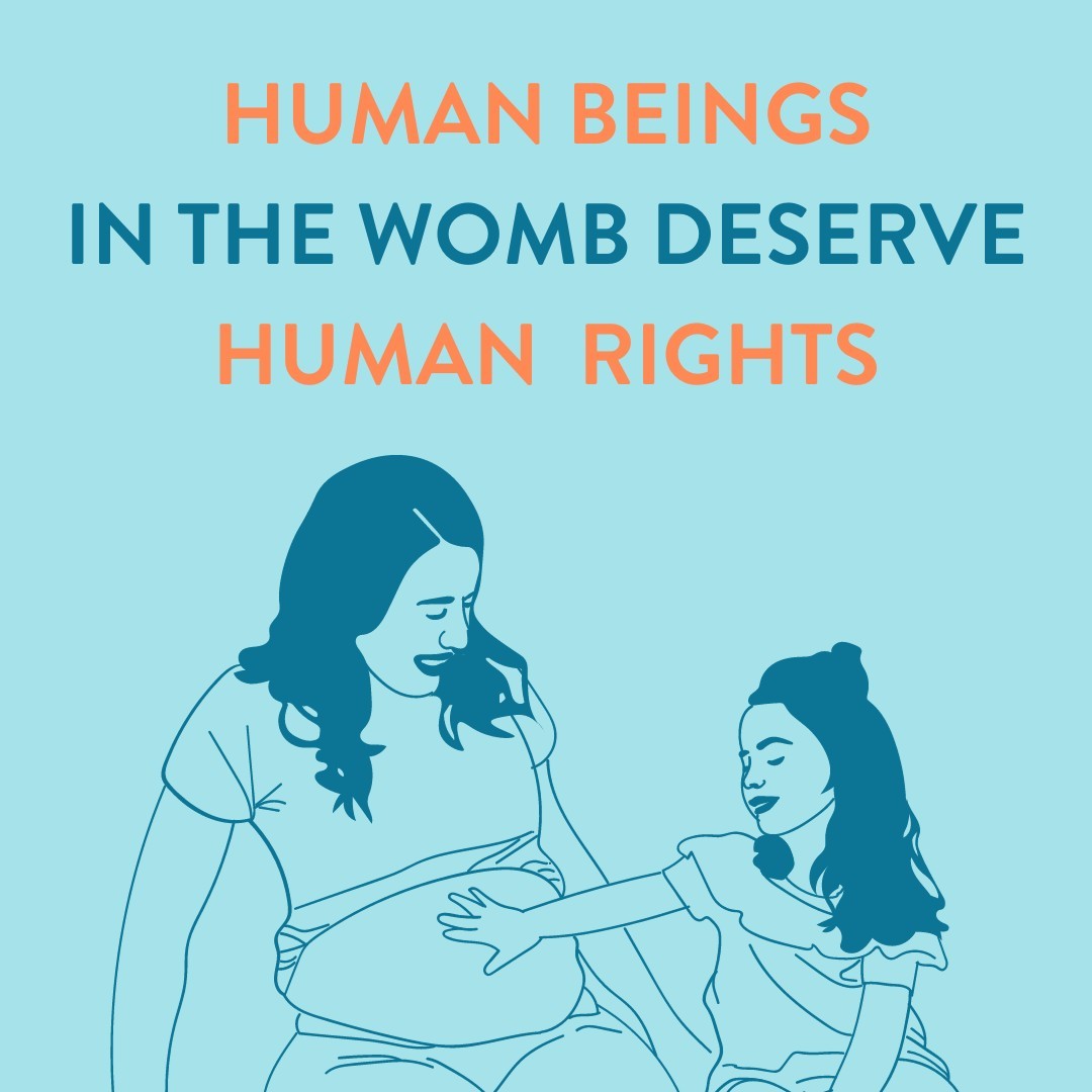 Abortion is a human rights issue. 

#prolife #humanrights #valuelife #prowomen #supportwomen #humanlife #humanity