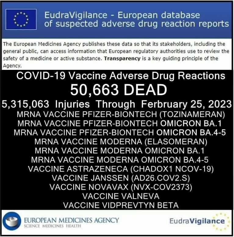 G11Sven's tweet photo. @HC4E78 @Momootjem2 @EtienneJansen @VolkersBram @IkNet Deze #EU afb. geeft aantal verminkten/zieken & doden weer, bijna 'n jaar geleden door alléén die hurt/kill genetische (DNA) modificatie #injecties.
En er is zware onderrapportage, #werkelijke aantallen slachtoffers is tot 100x hoger.
Ik geloof #niet in bangmakerij. I wish. 🙏 https://t.co/asId3rSWrk