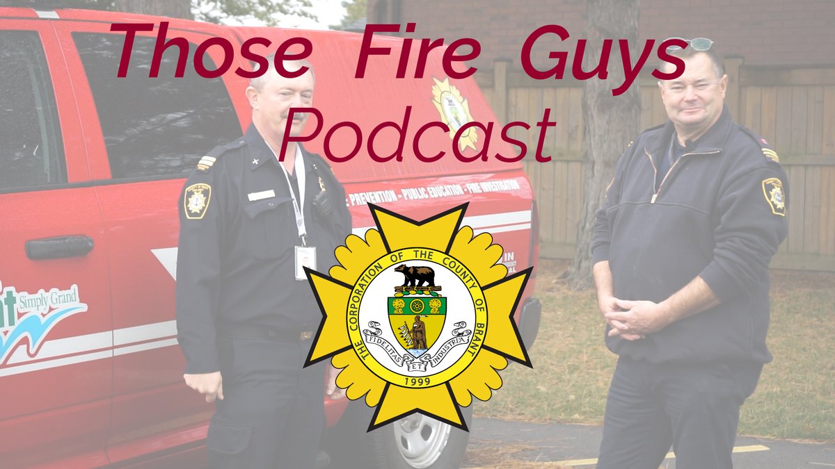 Check out episode 2 of Those Fire Guys with Fire Prevention Officers Tom and Doug! 
In this episode they visit a local school to teach fire safety. Topics covered include fire drills, sprinkler systems, inspections &amp; more! 
View at brant.ca/ThoseFireGuys or listen on Spotify!