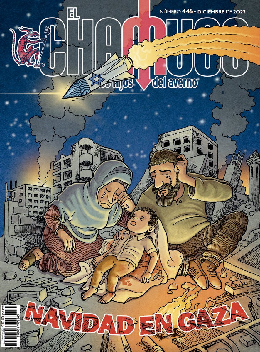 ¡¡Navidad en Gaza!! 🌟

Ya está en todos los puestos de periódicos y en formato digital la edición decembrina de este infame pasquín. ¡Suscríbete y recibe cada mes en tu correo electrónico la revista!

*Portada de @monerochelo.

elchamuco.com.mx/tiendita-del-a…