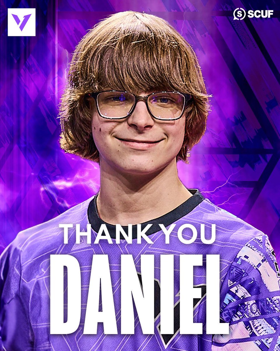 Daniel was dominant in his time on Version1. His incredible mechanics and clutch plays helped secure a Regional and Gamers8 championship for V1RL.

Thank you, Daniel. We’re excited 2 watch you succeed 💜