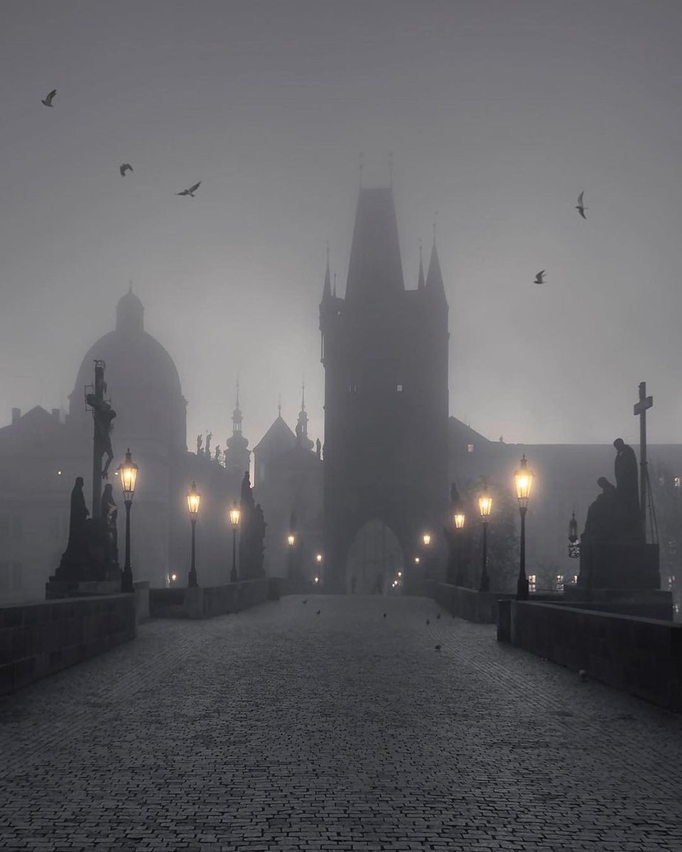 Charles Bridge at night, Prague