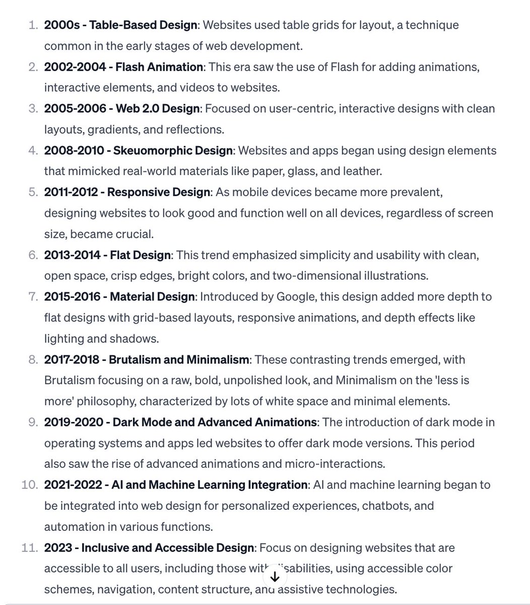 Anything missing from this list of Web Design trends of the past 20 years? I might make a video 😉