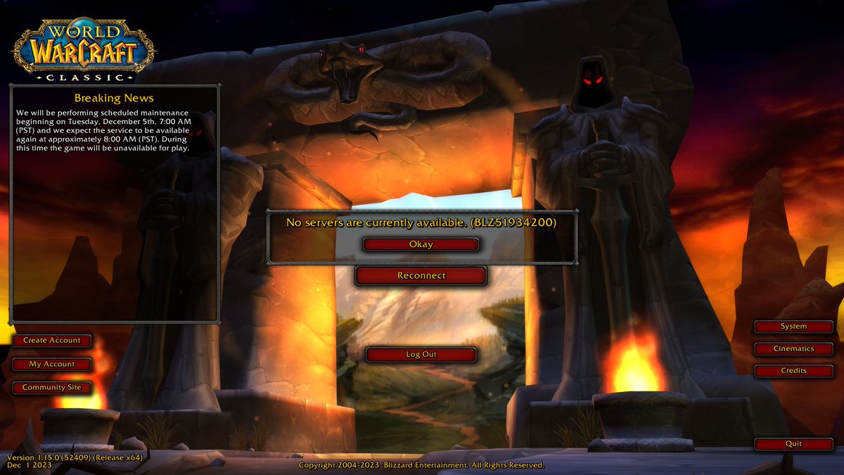 ZenjiFett's tweet photo. @BlizzardCS What's up with SoD Servers? https://t.co/yIrIbhiFVf