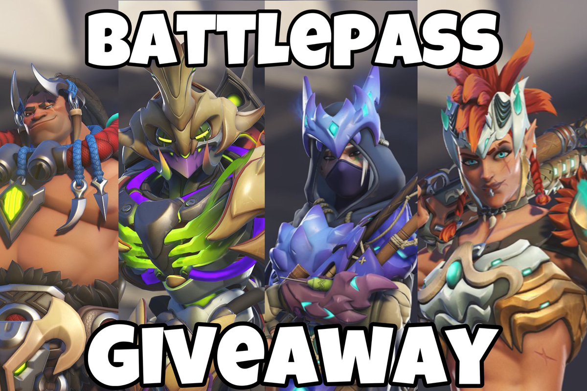 WarStormVT's tweet photo. 🎁1000 OW COIN GIVEAWAY🎁

GET YOUR SEASON 8 OVERWATCH BATTLEPASS WITH THESE 1000 COINS

HOW TO ENTER:
• LIKE AND RETWEET
• BE FOLLOWING
• FOLLOW @BdawgOW 
• COMMENT YOUR FAVORITE SEASON 8 SKIN!!

WINNER IS CHOSEN IN 3 DAYS FROM TODAY!

GOOD LUCK!! https://t.co/ZJRfY84vbE