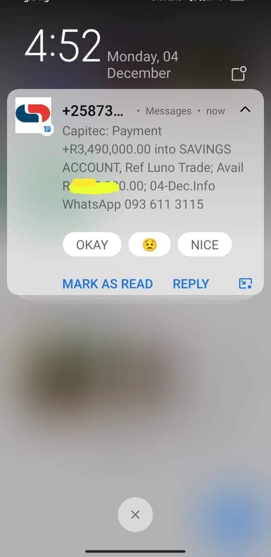 Good news🥳 🥰Thanks very much for your wonderful feedback we're happy that you are benefiting from our Service / program we promise you that we shall not relent in making you win & make more money.