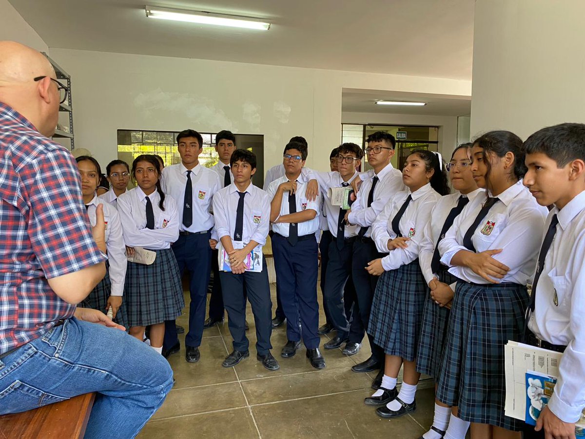 IPaleoUNP's tweet photo. 30/11 Visita de delegación de alumnos de 5° de secundaria - I.E.P. Santa Rosa, Piura.
🧶(10/11) https://t.co/IihqF9pFpv